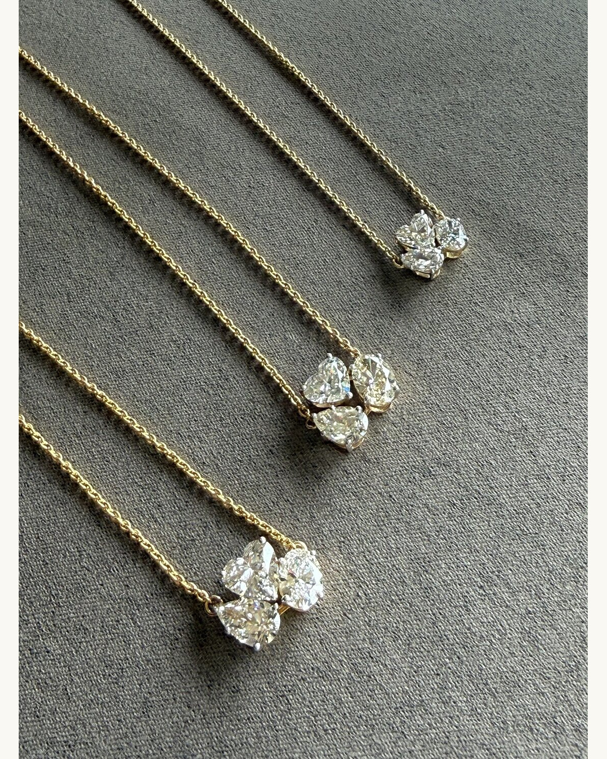 Diamond Four-Leaf Clover Pendant Necklace