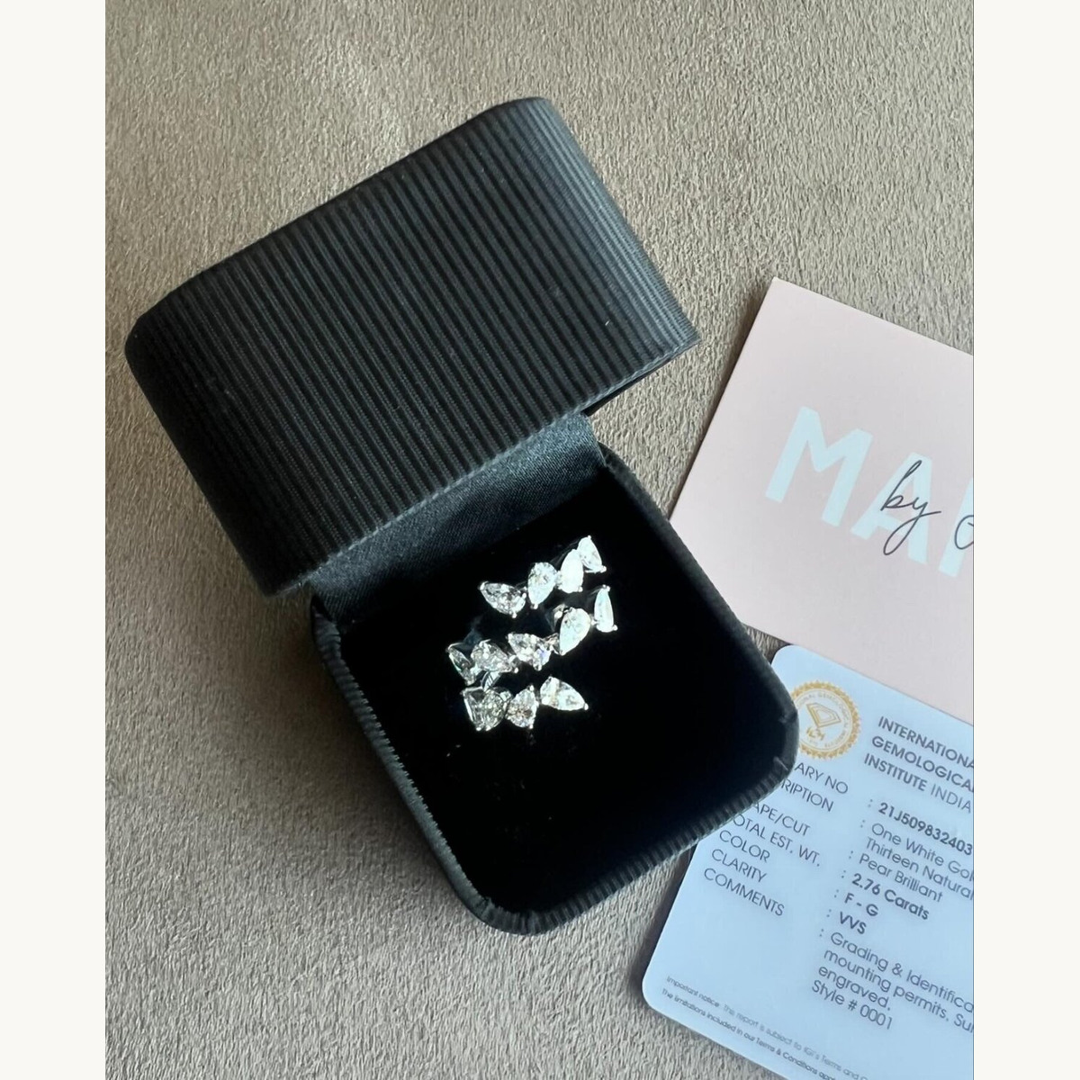 Diamond Butterfly Stud Earrings