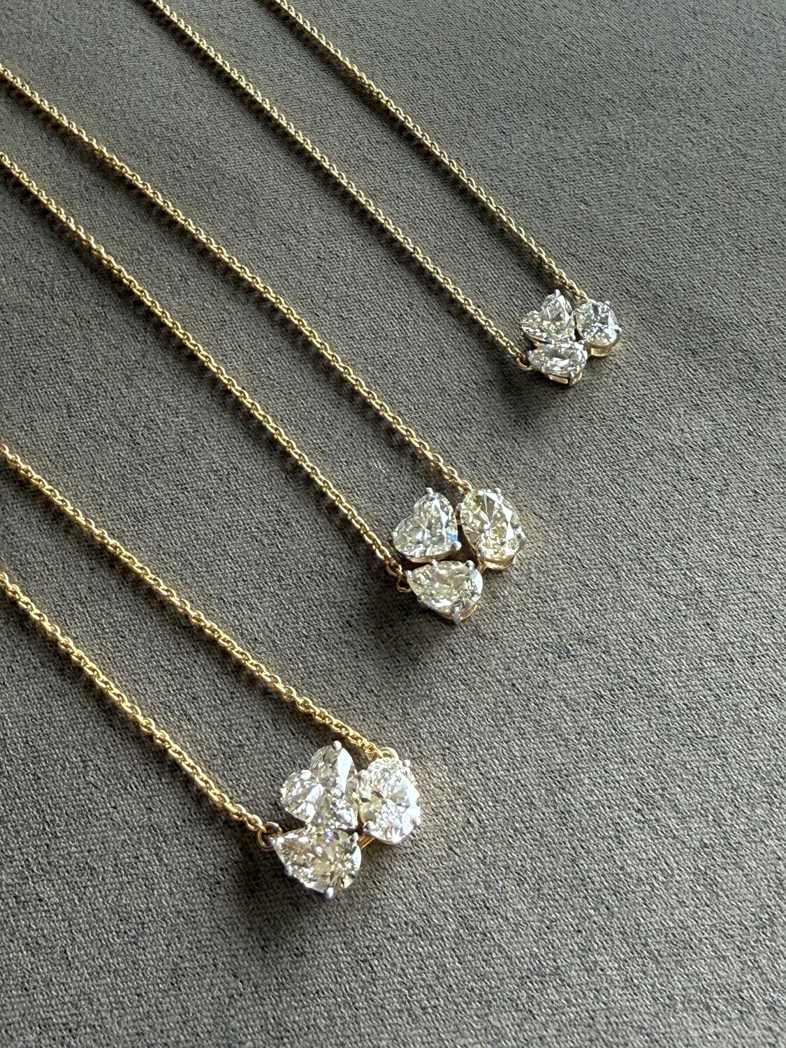 Diamond Four-Leaf Clover Pendant Necklace