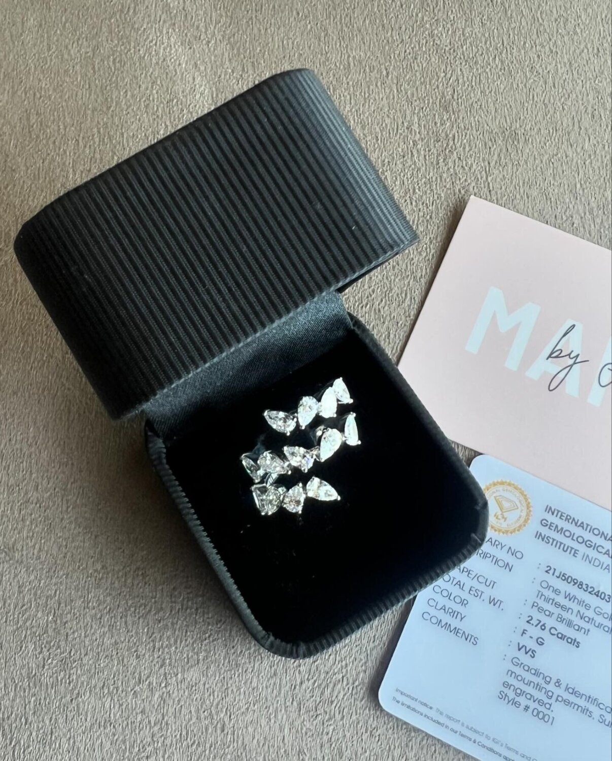 Diamond Butterfly Stud Earrings
